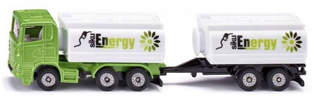 Siku Ciężarówka Z Cysterną I Przyczepą S1690