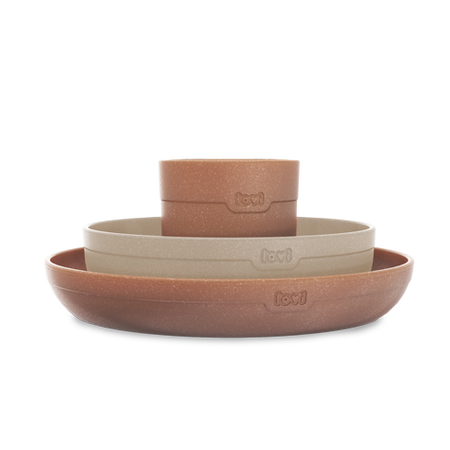 Lovi Zestaw Naczyń Z Kubkiem 21/532 Granola