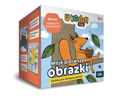 Albi W Kostce! Plus Moje Pierwsze Obrazki Gra Edukacyjna 4+