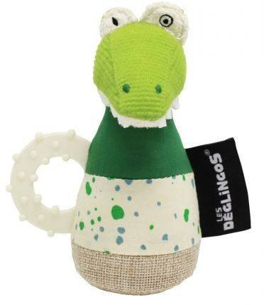 Les Deglingos Muzyczna Grzechotka Dla Dzieci Aligator