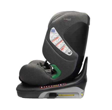 Mast Swiss Design M.Rox Obrotowy Fotelik Samochodowy Volcanic Ash