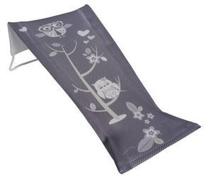 Tega Sowa Leżaczek Kąpielowy Z Wizerunkiem -szary