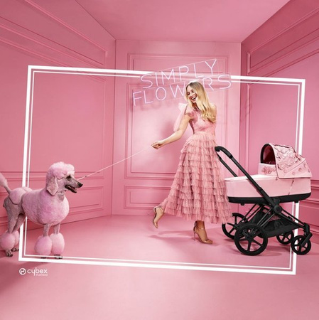 Cybex Mios 2.0 Wózek Spacerowy Simply Flowers Pale Blush