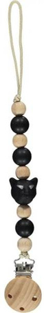 Nibbling Zawieszka Eko Drewniana Pantera Czarna
