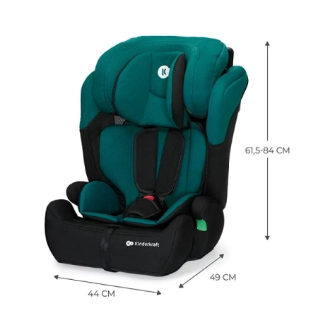 Kinderkraft Comfort Up I-Size Fotelik Samochodowy 9-36 kg Zielony