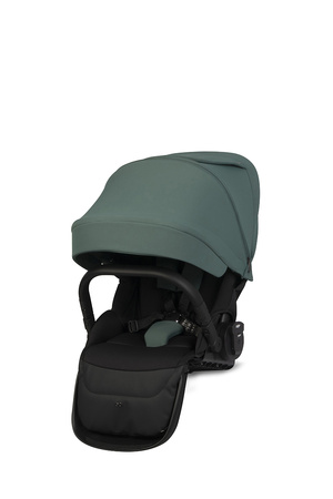 Easy Go Duoflex Wózek Głęboko-Spacerowy Bliźniaczy Rok po Roku Sage Green 2 Siedziska 1 Gondola