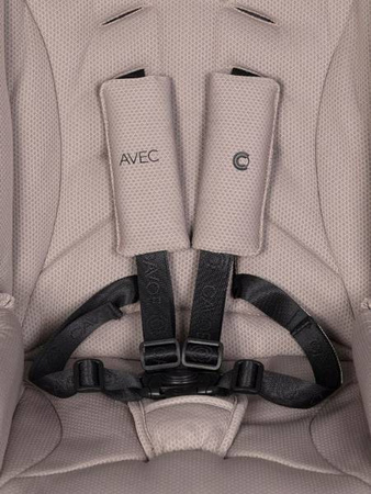 Cavoe Avec 2024 Wózek Spacerowy Bliźniaczy Taupe