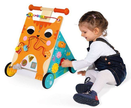 Janod Wielofunkcyjny Pchacz Edukacyjny Kot