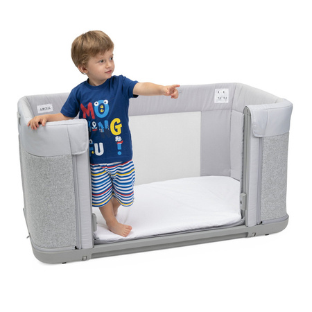 Chicco Next2Me Forever Łóżeczko Dostawne 3w1 do 22kg Ash Grey
