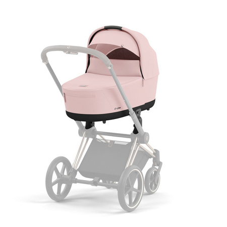 Cybex Priam 4.0 Wózek Głęboko-Spacerowy + Fotelik Samochodowy Cloud T 0-13kg Peach Pink