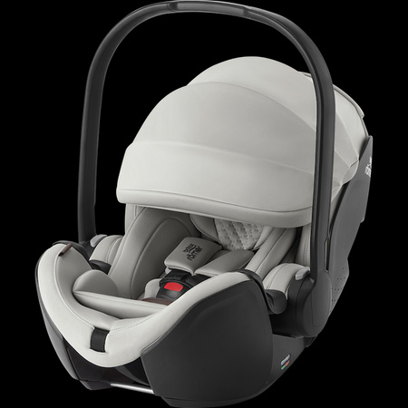 Britax Romer Baby-Safe Pro Fotelik Samochodowy 0-13kg + Baza Vario Base 5Z Linen Grey Lux