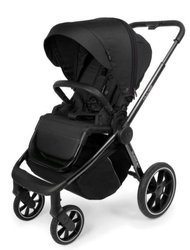 Muuvo Quick 3.0 Wózek Spacerowy Black Chrome Jet Black