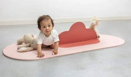 Quut Playmat Mata do Zabawy Chmurka Blush Rose