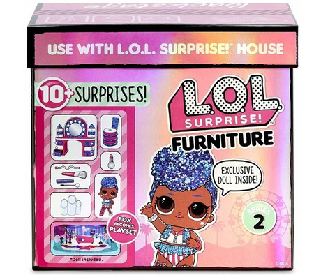M.G.A. Entertainment L. O. L. Lol Surpise Mebelki z Lalką GARDEROBA