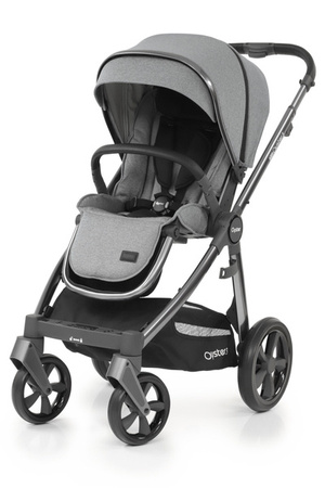 Oyster 3 Wózek Spacerowy Moon Jasny Szary