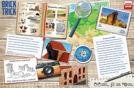 Trefl Brick Trick Podróże Żuraw