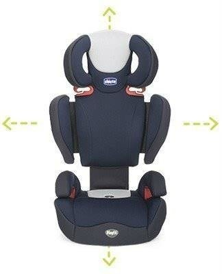 Chicco Key 2-3 Fotelik Samochodowy 15-36kg Black Night