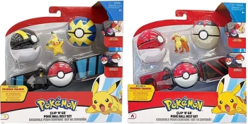 Zestaw pasków Clip 'n' Go Poké Ball