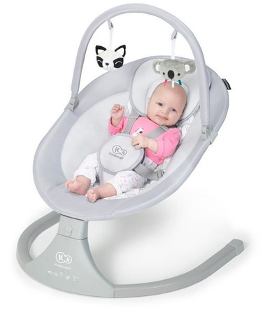 Kinderkraft Luli Leżaczek Bujaczek Grey