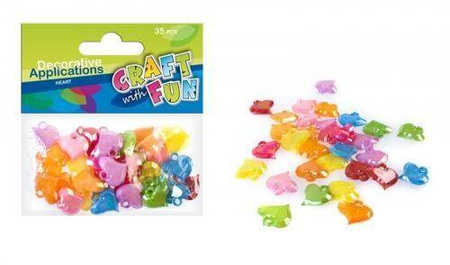 Craft With Fun Zawieszka Serduszka