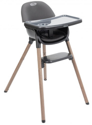 Graco Presti Krzesełko Dziecięce do Karmienia 3w1 Charcoal