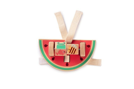 Lilliputiens Zestaw drewnianych zawieszek aktywizujących Nosorożec Marius 9 m+