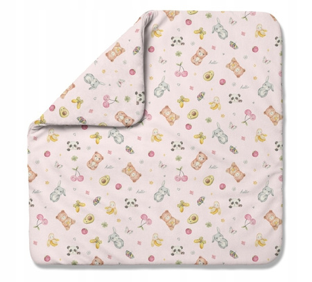 Waldin Kołdra Bambusowa 75x75 CandyCute Róż