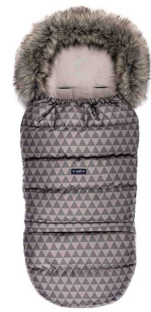 Zaffiro Grow Up 2.0 Śpiworek Do Wózka Plusz Geo Grey
