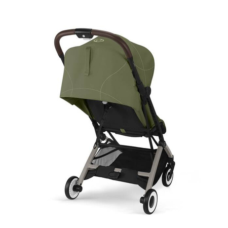 Cybex Orfeo Wózek Spacerowy Rama Taupe Moss Green 2025