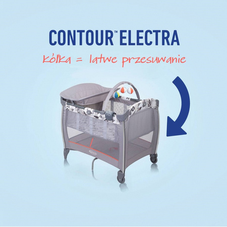 Graco Contour Electra Łóżeczko Into The Wild