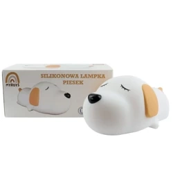 MYROYS Silikonowa Lampka Piesek