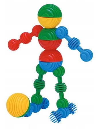 Wader Klocki Funny słoik 24 szt.