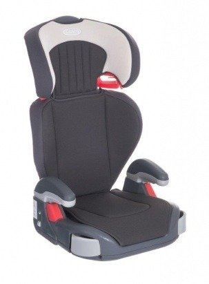 GRACO JUNIOR MAXI FOTELIK 15-36 +OSŁONKI PEARL GRAY