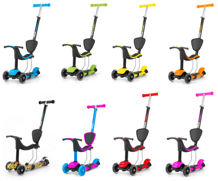 Milly Mally Scooter Little Star Hulajnoga Dziecięca Pink