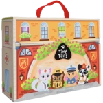 Trefl City Tiny Tails Magnetic Box Zabawka Drewniana 77800