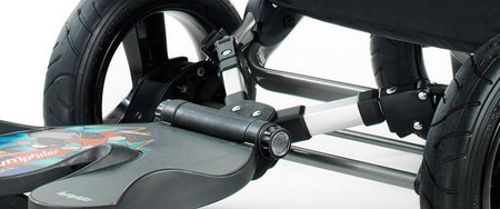 Bumprider Dostawka do wózka Czarny