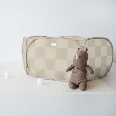 3 Sprouts Basen Piłeczkowy Checkerboard Beige