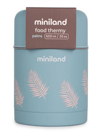 Miniland Terra Termos Do Posiłków 600 ml Morski/Palmy
