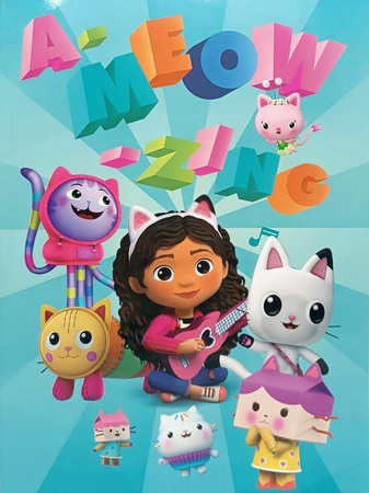 Kids Euroswan Zestaw piśmienniczy 12 el. Koci Domek Gabi