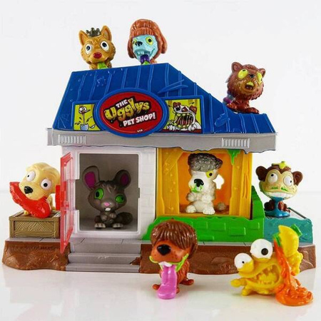 Tm Toys The Ugglys Pet Shop - Mini Paskudniak Manic Monkey z Domkiem