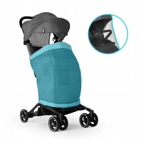 Kidnort Snöpetrel Wózek Spacerowy Czarny