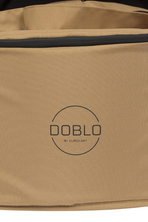 Euro-Cart Doblo Wózek Spacerowy Bliźniaczy lub Rok Po Roku Camel