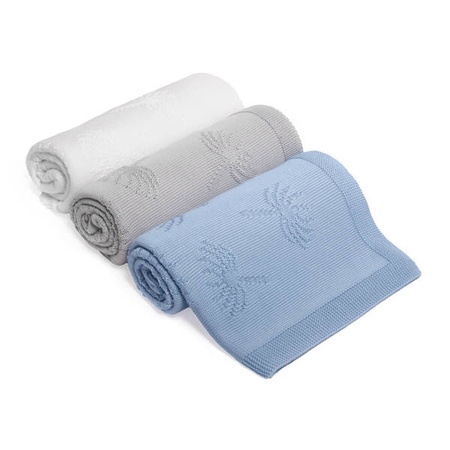 Yoonco Koc Bambusowy 80x100 Dmuchawce Biały