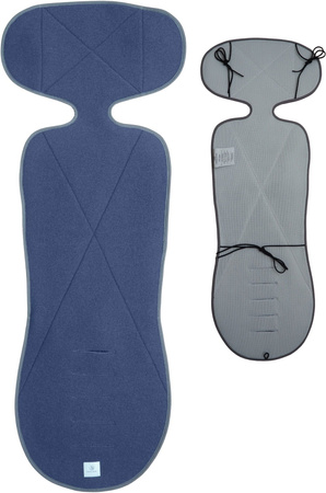 Simple Wool Very Merry 2.0 Wkładka Termoaktywna z Wełny Merino do Fotelika 15-36 kg Grafitowy