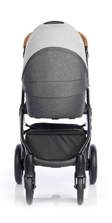 Roan Esso Wózek Głęboko-Spacerowy 2w1 Grey Dots