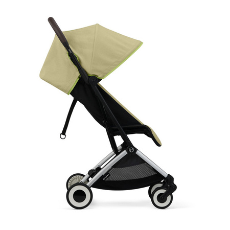 Cybex Orfeo Wózek Spacerowy Rama Srebrna Nature Green + Pałąk