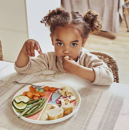 Miniland Terra Talerz Zdrowych Porcji Dla Dzieci