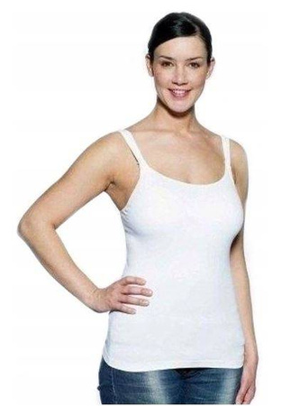Medela Tank Top Koszulka Dla Kobiet Karmiących Piersią XL Biała