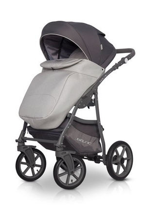 Riko Basic Pastel Wózek Głęboko-Spacerowy 2w1 Stone