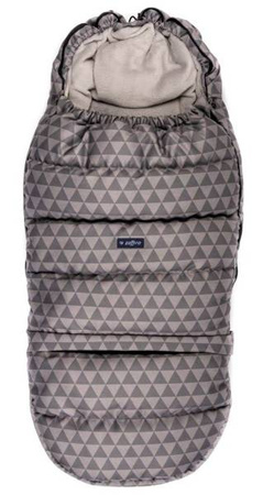 Zaffiro Grow Up 2.0 Śpiworek Do Wózka Plusz Geo Grey